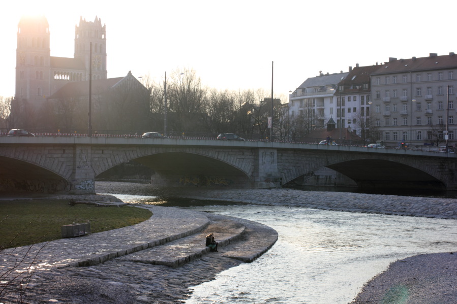 Lokation: Deutschland | Bayern | München | Au Kategorien: Fluss, Datum: 21.03.2013