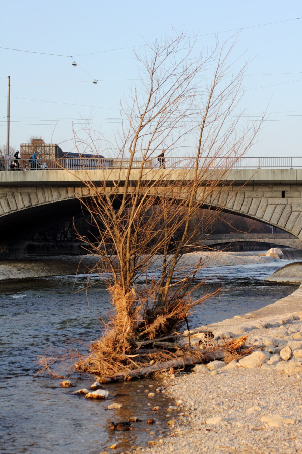 Lokation: Deutschland | Bayern | München | Isarvorstadt Kategorien: Fluss, Datum: 21.03.2013