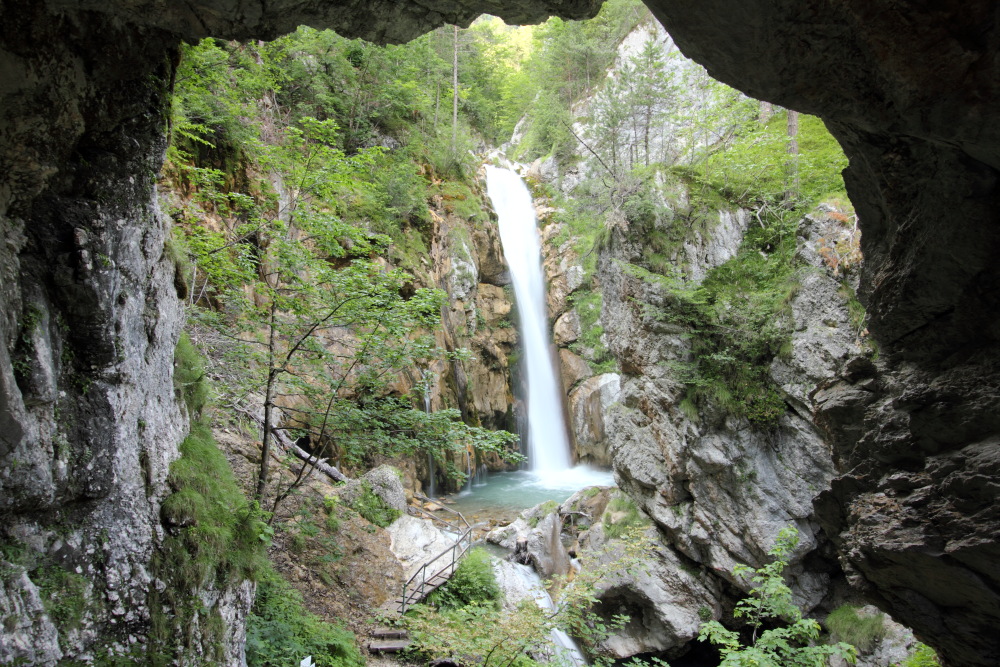 Lokation: Österreich | Kärnten | Windisch Bleiberg-Slovenji Pla | Sapotnica Kategorien: Wasserfall, Datum: 09.07.2015