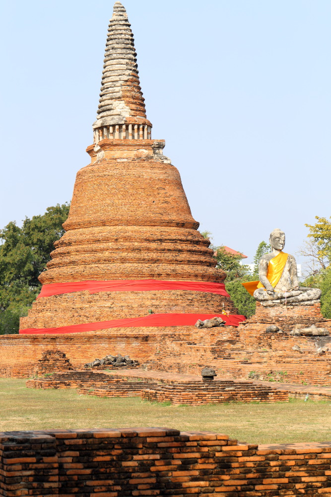 Lokation: Thailand | Phranakhon Si Ayutthaya | Pharnakhon Si Ayutthaya | Ban Wat Lot Chong Kategorien: Tempel, Datum: 05.02.2016