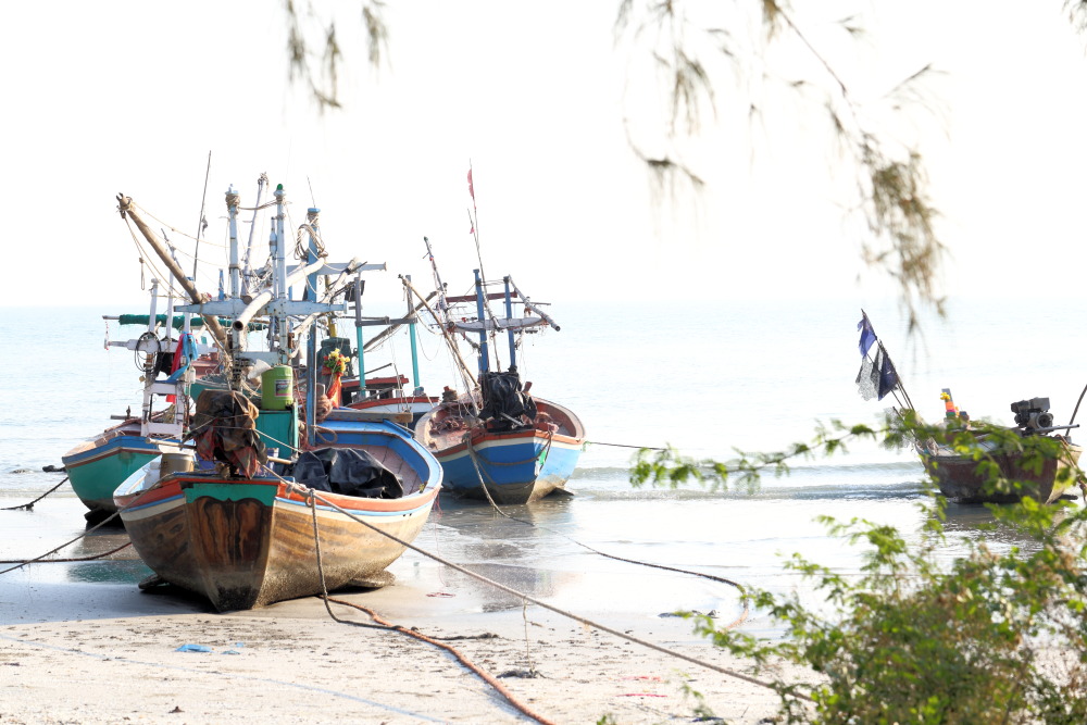 Lokation: Thailand | Prachuap Khirikhan | Kui Buri | Ban Khao Daeng Kategorien: Boote, Datum: 10.02.2016