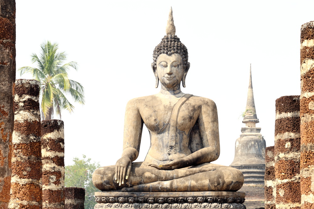 Lokation: Thailand | Sukhothai | Ban Dan Lan Hoi | Ban Mueang Kao Kategorien: Buddha, Datum: 14.02.2016