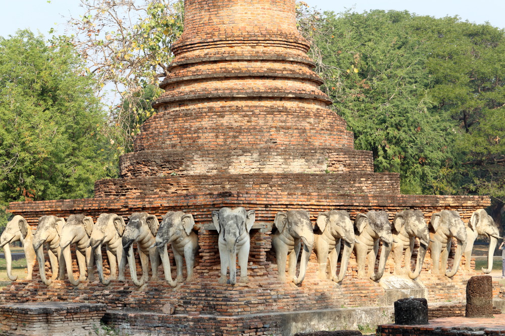 Lokation: Thailand | Sukhothai | Ban Dan Lan Hoi | Ban Mueang Kao Kategorien: Relief, Datum: 15.02.2016