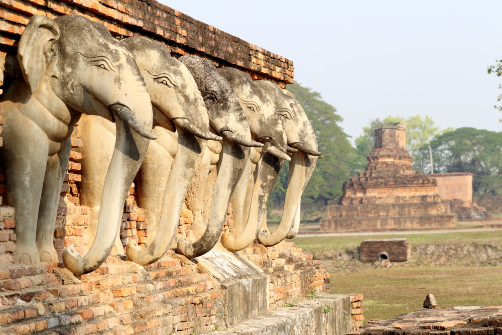 Lokation: Thailand | Sukhothai | Ban Dan Lan Hoi | Ban Mueang Kao Kategorien: Relief, Datum: 15.02.2016