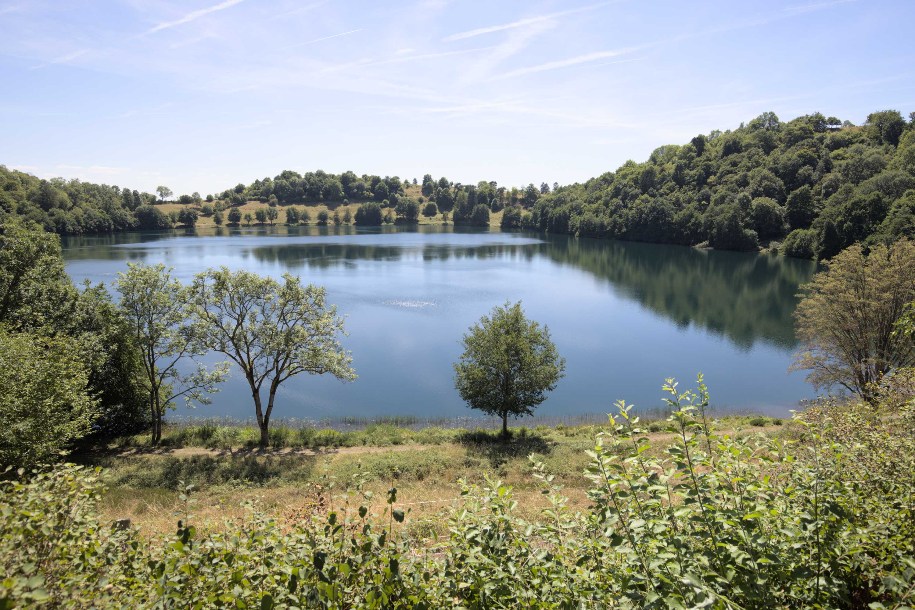 Lokation: Deutschland | Rheinland-Pfalz | Landkreis Vulkaneifel | Daun Kategorien: See, Datum: 07.08.2022