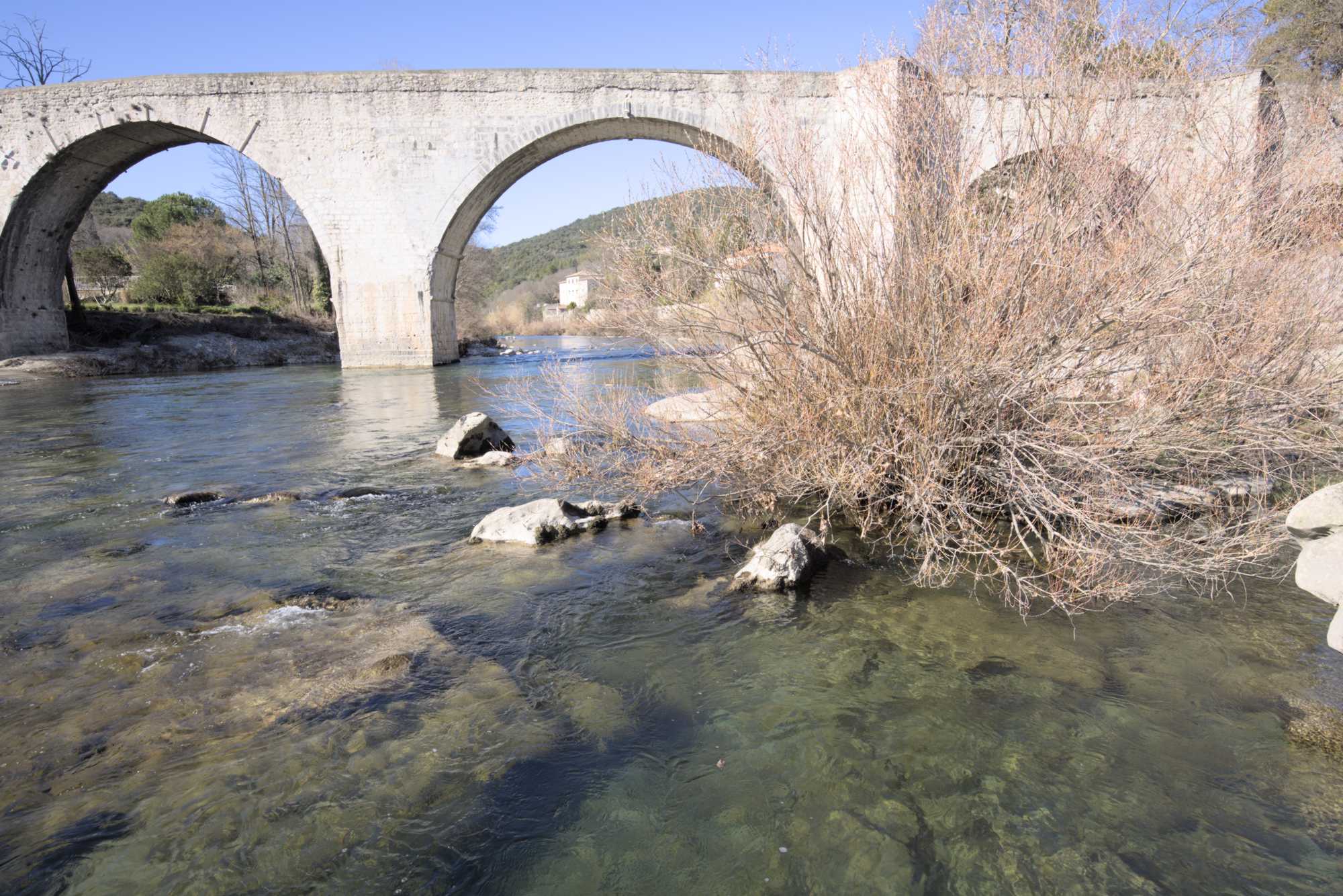 Lokation: Frankreich | Hérault | Lodève | Ganges Kategorien: Fluss, Datum: 23.02.2022