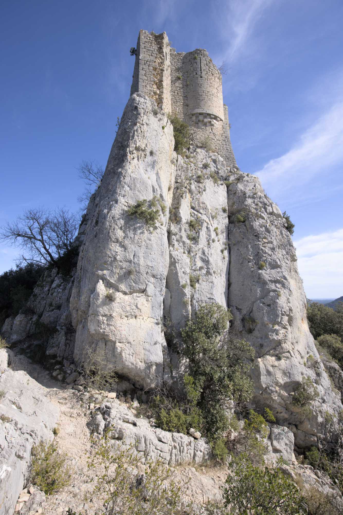 Lokation: Frankreich | Hérault | Lodève | Valflaunès Kategorien: Ruinen, Datum: 25.02.2022