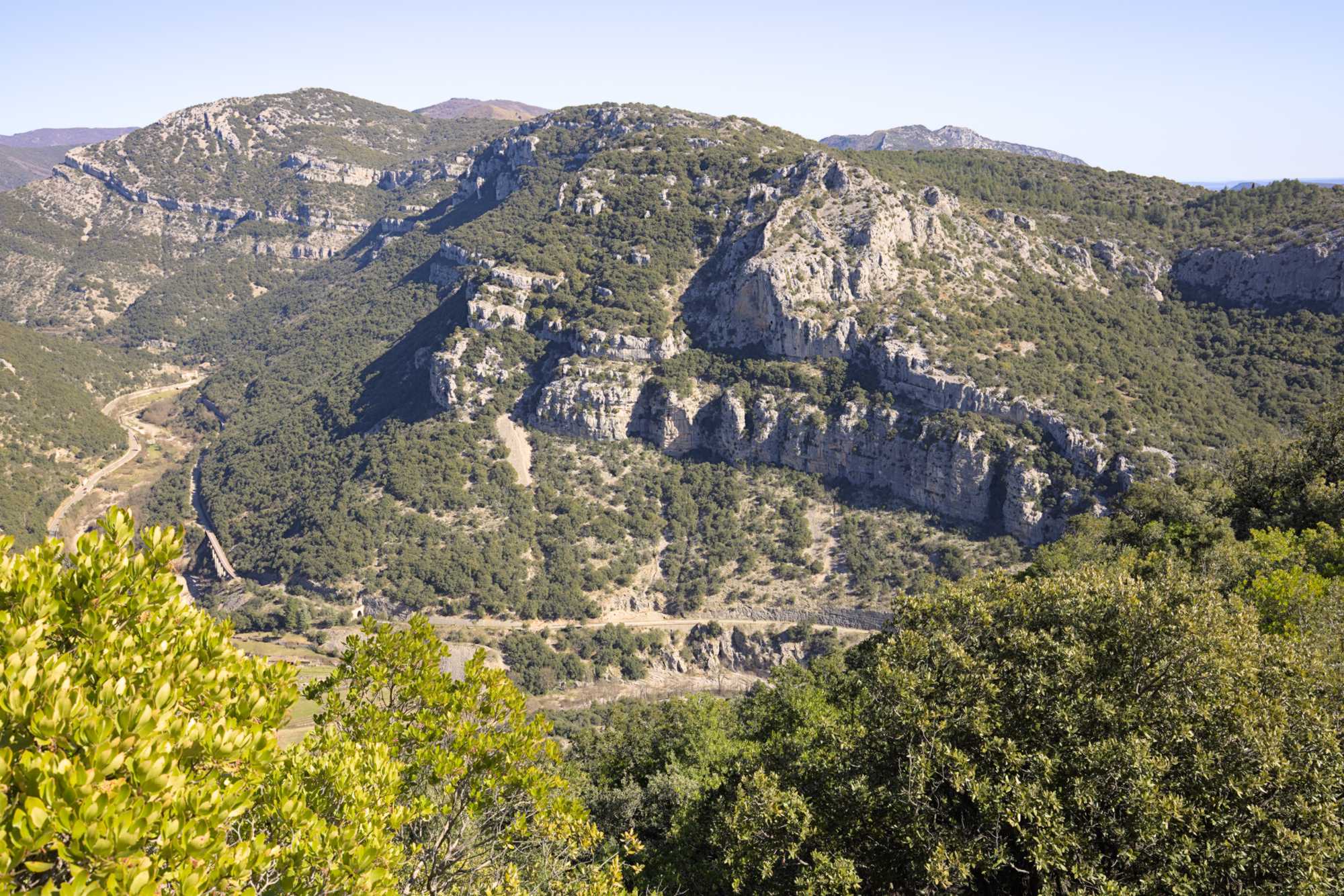 Lokation: Frankreich | Hérault | Lodève | Ganges Kategorien: Landschaft, Datum: 26.02.2022