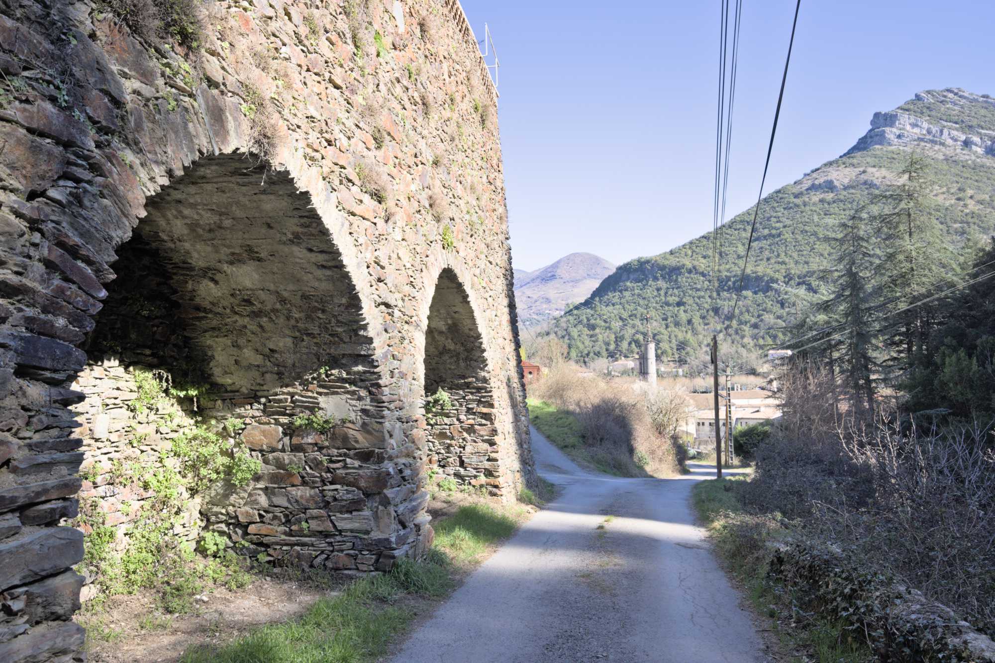 Lokation: Frankreich | Gard | Le Vigan | Sumène Kategorien: Dorf, Datum: 26.02.2022