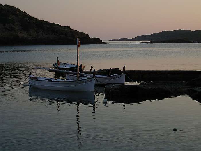 Lokation: Menorca Kategorien: Meer, Dämmerung, Datum: 30.06.2004