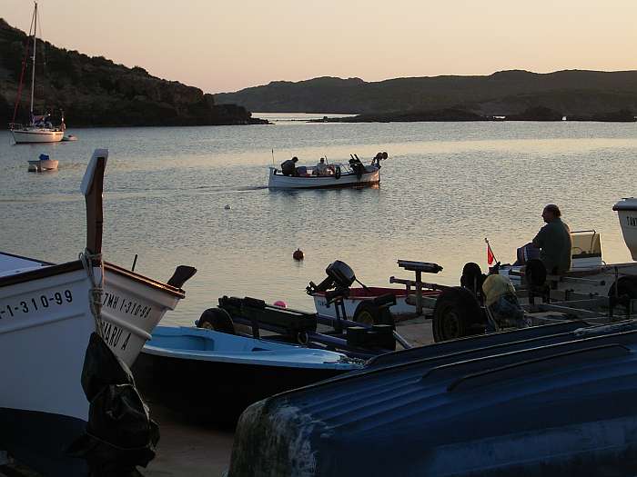 Lokation: Menorca Kategorien: Meer, Dämmerung, Datum: 30.06.2004