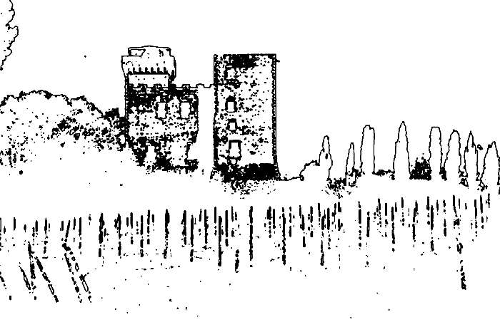 Lokation: Italien, Incisa Kategorien: Gebäude, Verfremdung, Datum: 04.04.2002