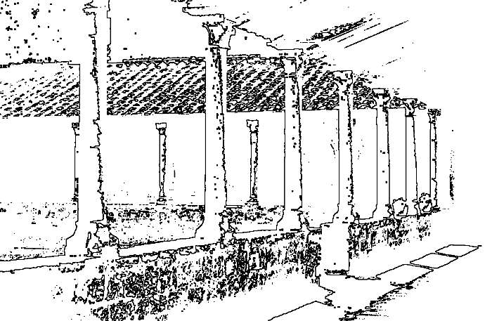 Lokation: Italien, Massa Maritima Kategorien: Kirche, Verfremdung, Datum: 25.03.2002